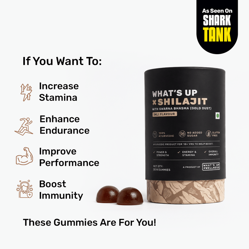 'What's Up' Shilajit Gummies